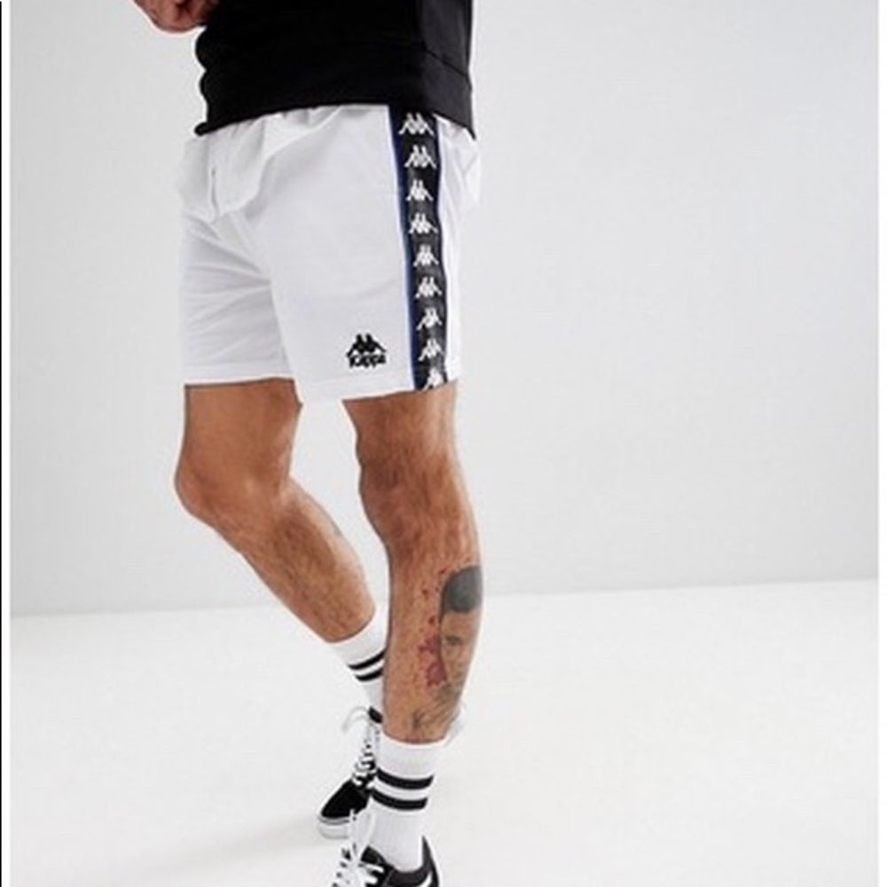 White Kappa shorts Size M